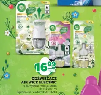 Stokrotka ODŚWIEŻACZ AIR WICK ELECTRIC 19 ml oferta