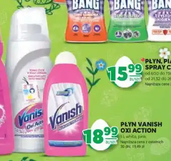 Stokrotka PŁYN VANISH OXI ACTION 1l oferta