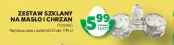 Stokrotka ZESTAW SZKLANY NA MASŁOI CHRZAN oferta