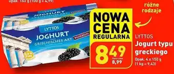 ALDI Jogurt typu greckiego 4 x 150 g oferta