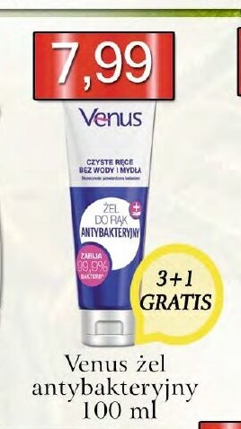 Venus żel antybakteryjny 100ml