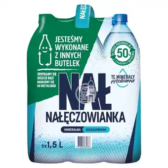 Carrefour Express Nałęczowianka Naturalna woda mineralna niegazowana 6 x 1,5 l oferta