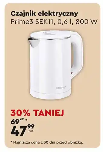 Biedronka Czajnik elektryczny Prime oferta