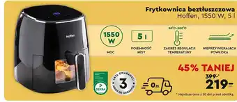 Biedronka Frytkownica Hoffen oferta