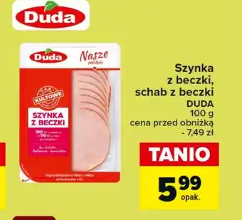 Carrefour Schab z beczki Duda oferta