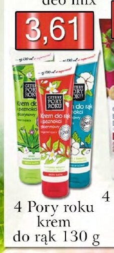 ADEKS 4 Pory Roku krem do rąk 130g oferta