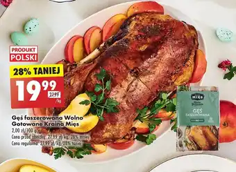 Biedronka Gęś faszerowana Wolno Gotowane Kraina Mięs 1 kg oferta