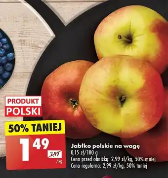 Biedronka Jabłko polskie na wagę 1 kg oferta