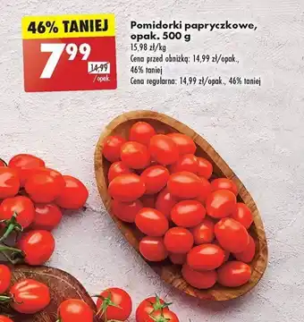 Biedronka Pomidorki papryczkowe, opak. 500 g oferta