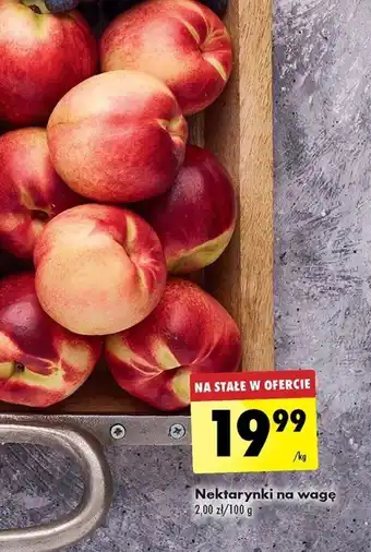 Biedronka Nektarynki na wagę 1 kg oferta