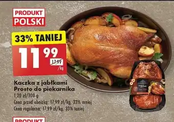 Biedronka Kaczka z jabłkami Prosto do piekarnika 1 kg oferta