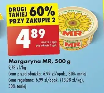 Biedronka Margaryna MR, 500 g oferta