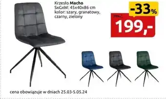 Black Red White Krzesło oferta