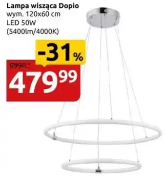 Black Red White Lampa LED oferta