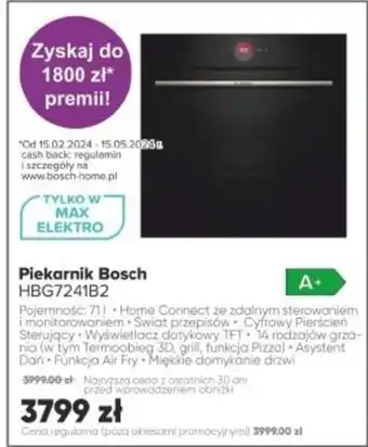 Max Elektro Piekarnik Bosch oferta