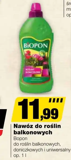 Bricomarche Nawóz Biopon oferta