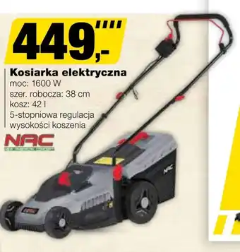 Bricomarche Kosiarka elektryczna Nac oferta