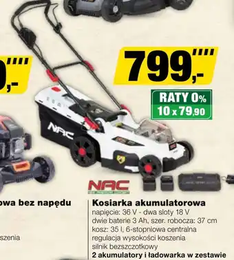 Kosiarka akumulatorowa Nac