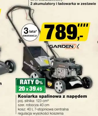 Bricomarche Kosiarka spalinowa Gardenx oferta