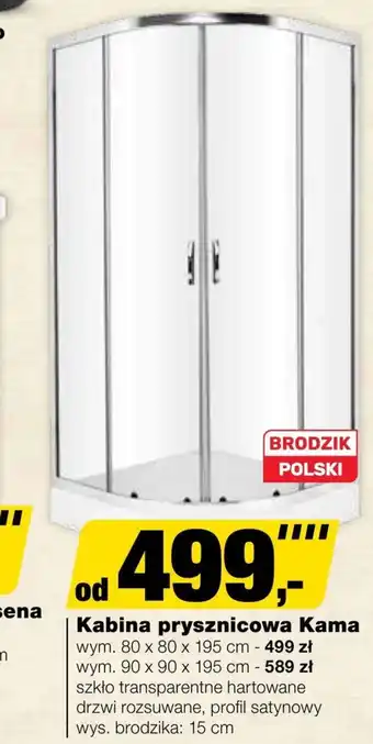 Bricomarche Kabina prysznicowa Polski oferta