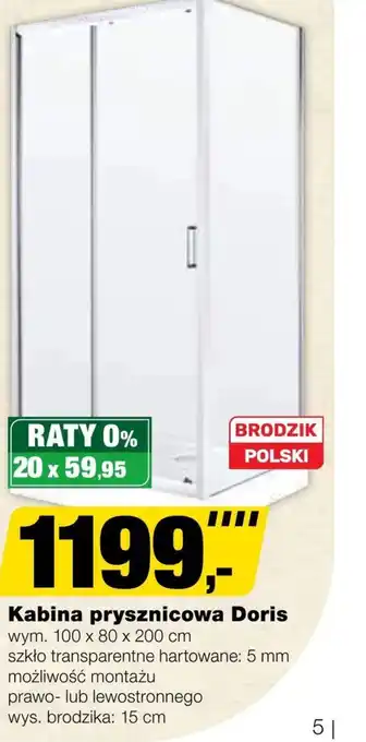 Bricomarche Kabina prysznicowa Polski oferta