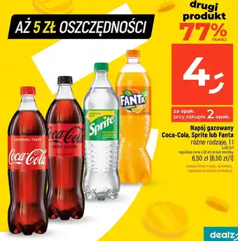 Dealz Napój gazowany Coca-Cola oferta