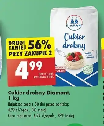 Biedronka Cukier drobny Diamant, 1 kg oferta