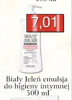 ADEKS Biały Jeleń emulsja do higieny intymnej 500ml oferta