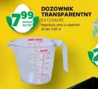 DOZOWNIK TRANSPARENTNY