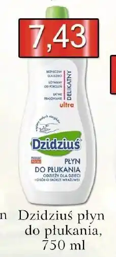 ADEKS Dzidziuś płyn do płukania 750ml oferta