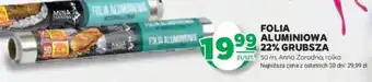 Stokrotka ANNA ZARADNA FOLIA ALUMINIOWA 22% GRUBSZA 50 m oferta