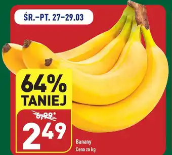 ALDI Banany 1 kg oferta