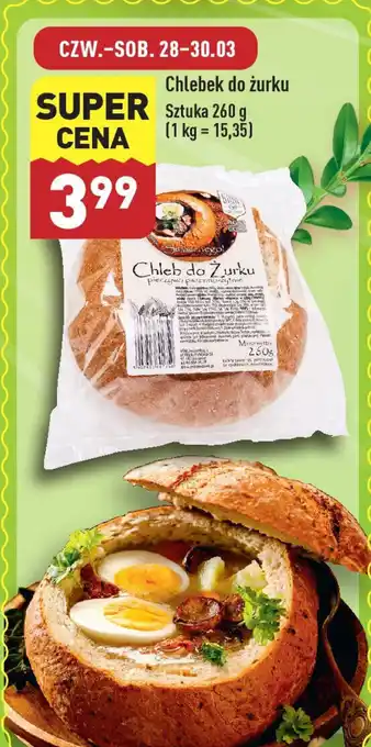 ALDI Chlebek do żurku 260 g oferta