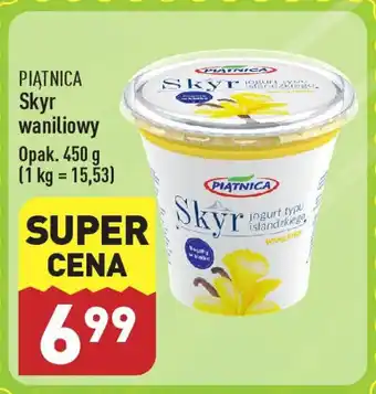 ALDI PIĄTNICA Skyr waniliowy 450 g oferta