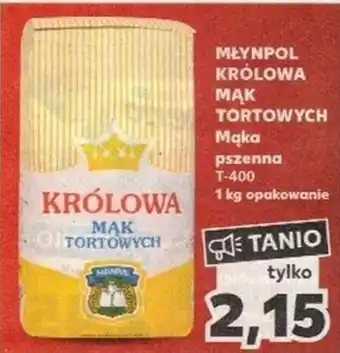 Kaufland MŁYNPOL KRÓLOWA MĄK TORTOWYCH Mąka pszenna 1 kg oferta