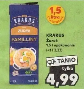 Kaufland KRAKUS Żurek 1,5 l oferta