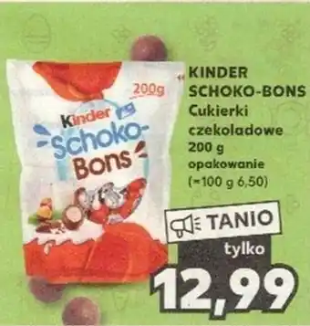 KINDER SCHOKO-BONS Cukierki czekoladowe 200 g