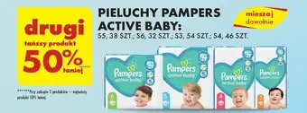 Biedronka PIELUCHY PAMPERS ACTIVE BABY oferta