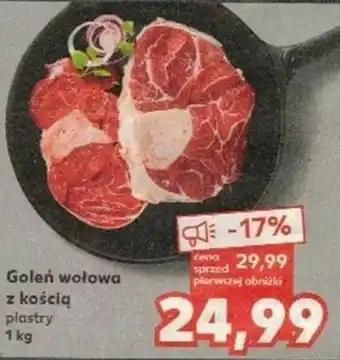 Kaufland Goleń wołowa z kością 1 kg oferta