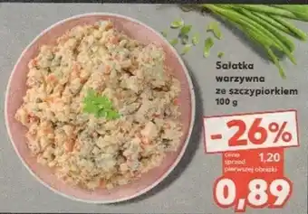 Kaufland Sałatka warzywna ze szczypiorkiem 100 g oferta