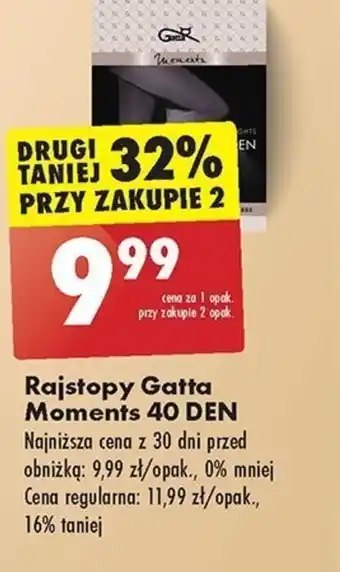 Biedronka Rajstopy Gatta Moments 40 DEN oferta