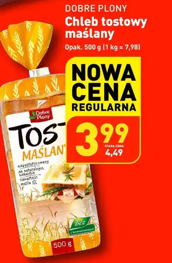 ALDI DOBRE PLONY Chleb tostowy maślany 500 g oferta