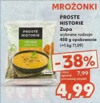 Kaufland PROSTE HISTORIE Zupa 450g oferta