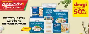 WSZYSTKIE RYBY MROŻONE NIEPANIEROWANE