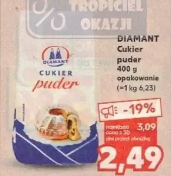 Kaufland Cukier puder 400 g oferta