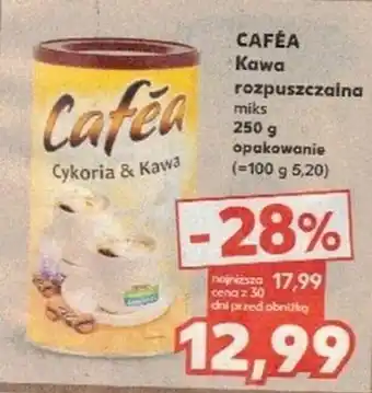 Kaufland CAFÉA Kawa rozpuszczalna miks 250g oferta