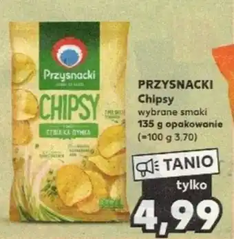 Kaufland PRZYSNACKI Chipsy 135g oferta