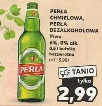 Kaufland PERŁA CHMIELOWA, BEZALKOHOLOWA Piwo 0,5l oferta