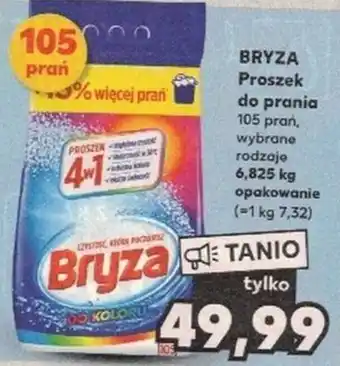 Kaufland BRYZA Proszek do prania 6,825kg oferta