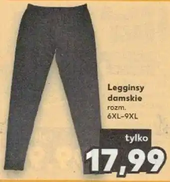 Kaufland Legginsy damskie oferta